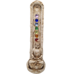 Porta Incenso Buda com Chakras